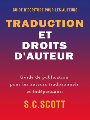 cover image of Traduction et droits d'auteur